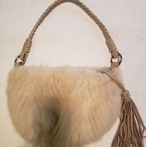 Mink handbag